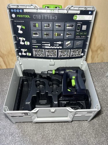 Festool c18 cordless - drill, 18v
