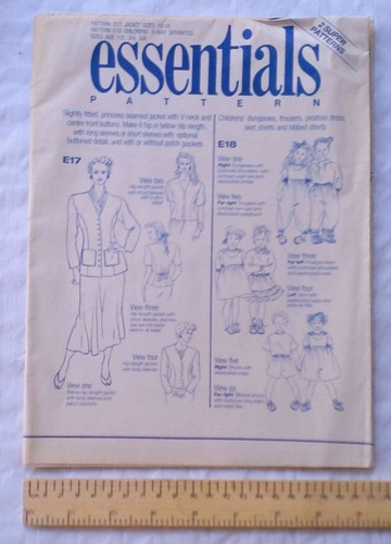 Essentials pattern e17 18 - pattern, &