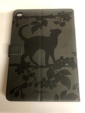 iPad Mini 3 Grey Embossed Cat
