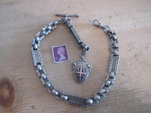 Antique 1902 silver cricket - silver,