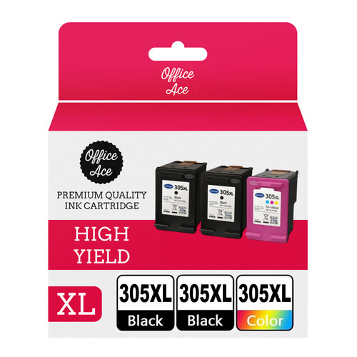 Refilled 305xl black - 305xl, x2