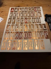 Vintage Brass Stencils