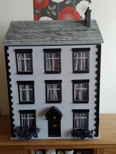 Renovated dollhouse complete - dollhouse,