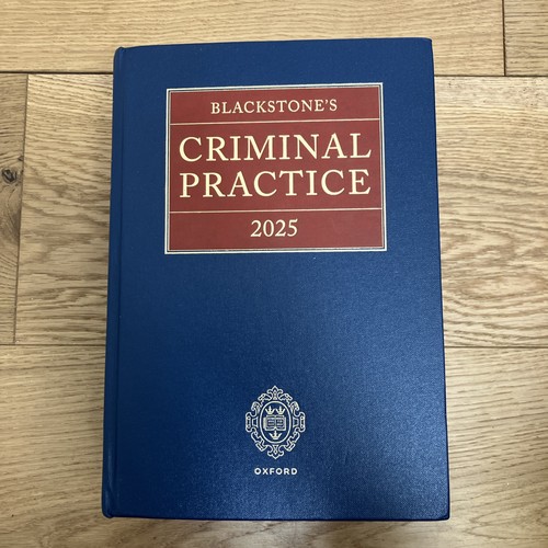 Blackstone criminal practice - blackstone's,