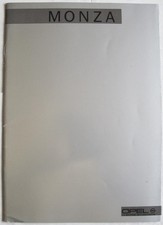 OPEL Monza Car Sales Brochure