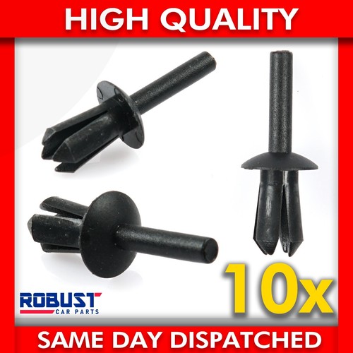 10x 5mm plastic rivet - 10x,