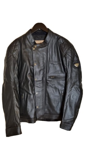 Triumph leather motorcycle
