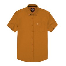 Mens Short Sleeve Oxford Shirt