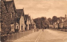 POSTCARD  BADMINTON  VILLAGE (