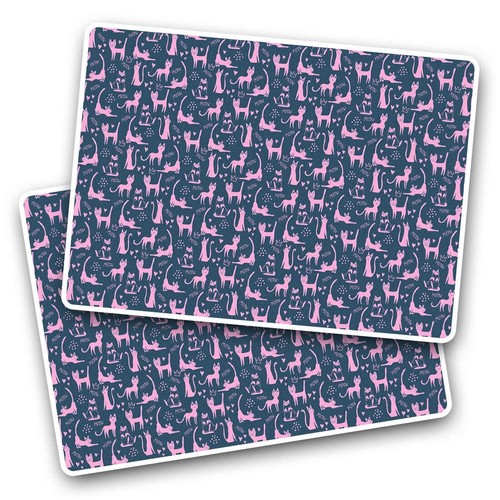 Vinyl sticker cute - 2x,