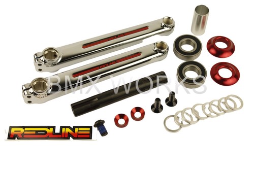 Redline flight bmx crank - redline, set