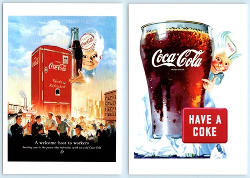 Repro postcards coca cola - postcards,