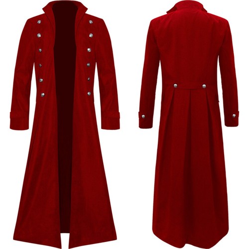 Steampunk retro trench - trench, coat