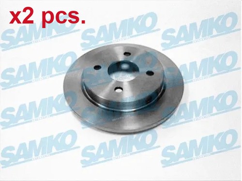 Pcs rear brake disc rotos - pcs,