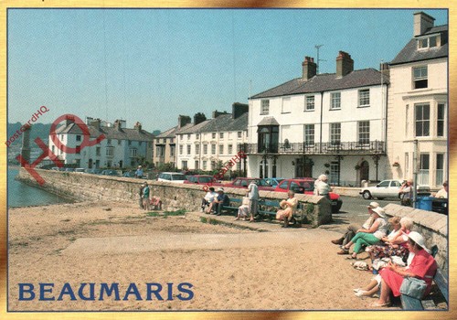 Picture postcard beaumaris - picture, postcard-:beaumaris
