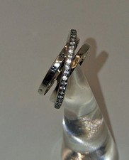 Pandora Crossover Pave Triple