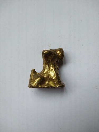 Scottie dog brass figure - dog,