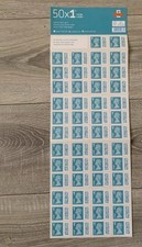 Royal Mail 1st Class Stamps 50 Large Letter Stamps