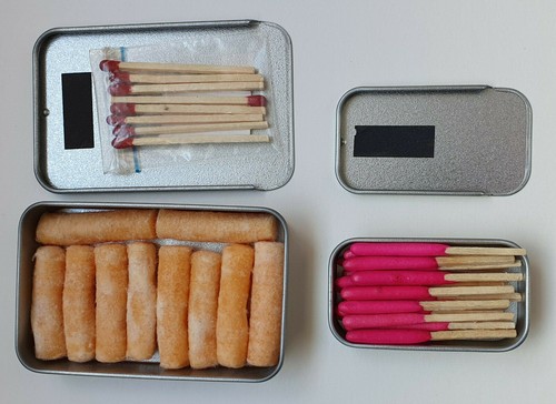 Fire plugs matches in - matches,