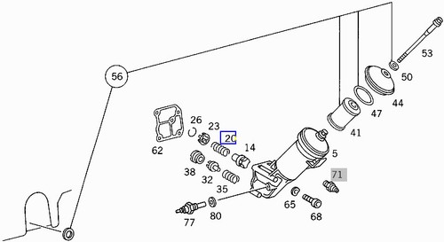 Mercedes oil filter bypass - mercedes,
