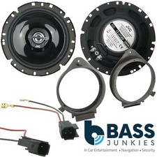 Vauxhall Astra K 2015 On JVC 600 Watts 2 Way Rear Door Car Speakers Upgrade Kit