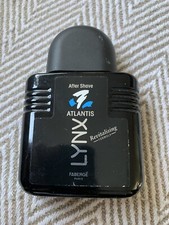 very rare lynx atlantis aftershave 100ml . New / Full.