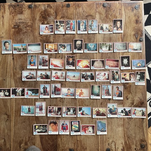 Superman trading cards 1978 - cards, 1978/