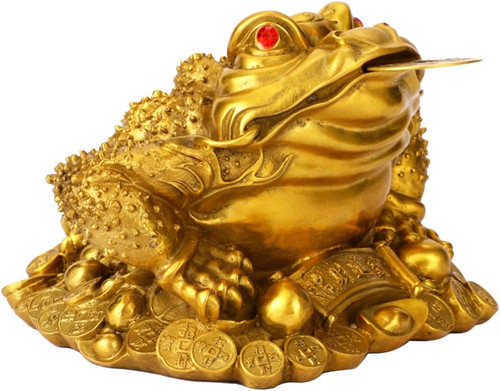 Lucky money frog - money,