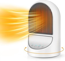 Fan Heater 1200W Portable Electric Heater Energy-Saving Quiet with 3 Modes HF101