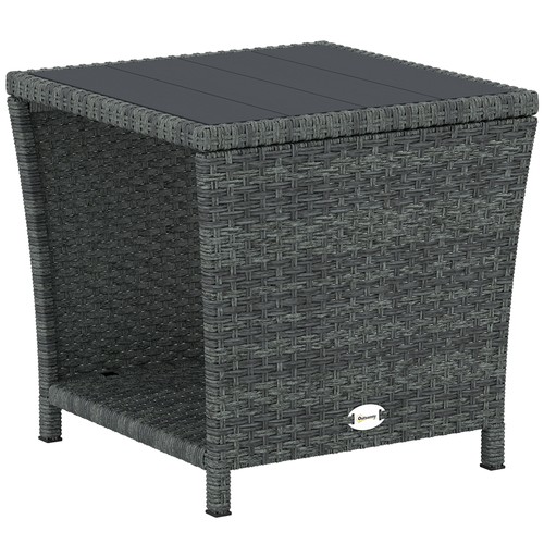 Outsunny side table tier - outsunny,