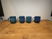 Small Handmade Matt Blue