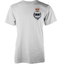 Personalised Family Name Atkinson T-Shirt Family Crest Badge Coat Of Arms Adult