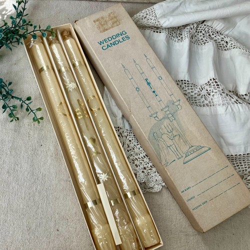 Vtg wedding taper - vtg,