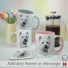 Personalised Westie Mug &