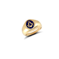 9ct Gold Hallmarked Blue