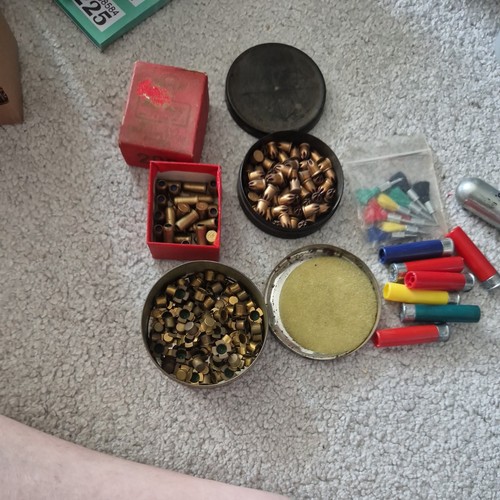 Metal pellets and - and, gun