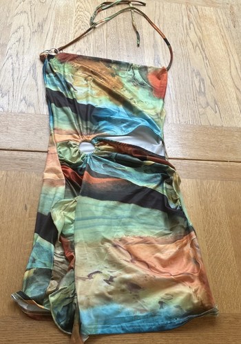 Boho sunset abstract - abstract, halter