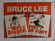 BRUCE LEE   UK QUAD ORIGINAL