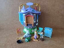 Disney Animators Tangled Rapunzel Tower Playset & Figures Collection 10 item VGC