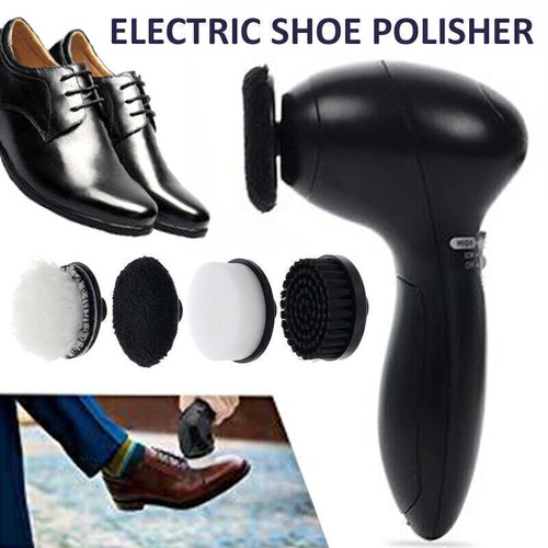 Electric shoe polisher brush - electric,