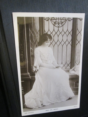 Actress postcard miss eva - postcard,
