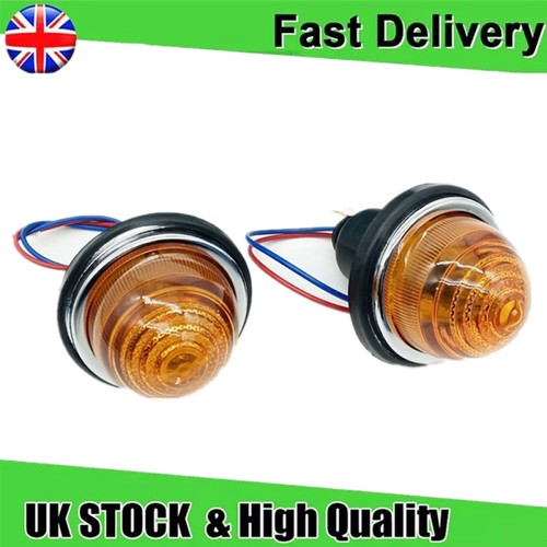 Pair tudor amber - amber, indicator