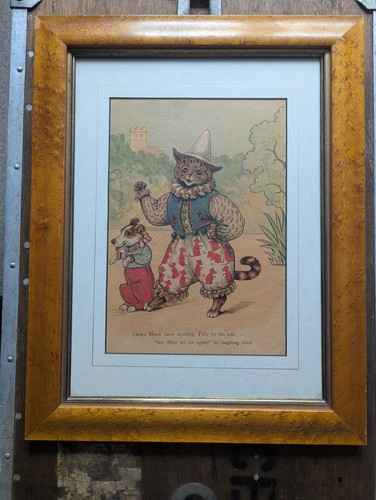 Rare 1903 louis wain antique - rare,