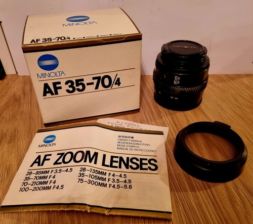 Minolta zoom 70mm f4 - af,