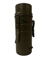 German M58 Gas Mask Cannister Tin Respirator Vintage Army Military Surplus