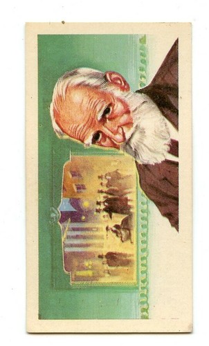 Brooke bond tea card famous - brooke,