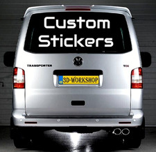 LARGE CUSTOM TEXT  VINYL DECAL PERSONALISED CAR STICKER PROMOTIONAL