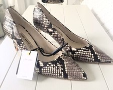 Zara Leather Snakeskin Print