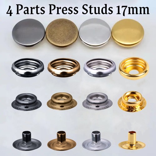 Large press studs - large, snap