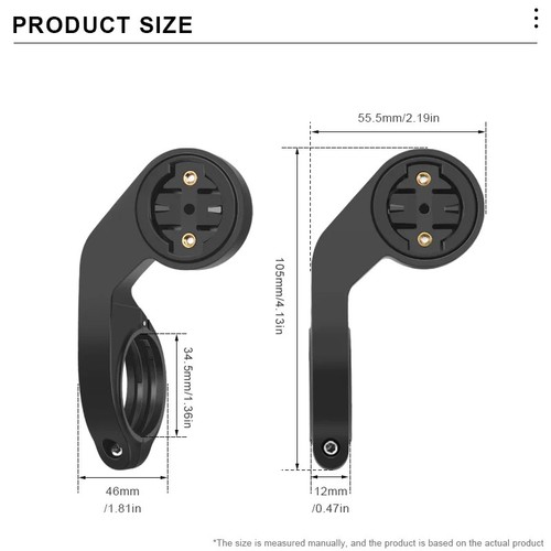 Garmin bike mount out - bike, out-front